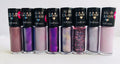 8-Piece Purple Nail Polish Set - Assorted Shades for Manicure & Pedicure