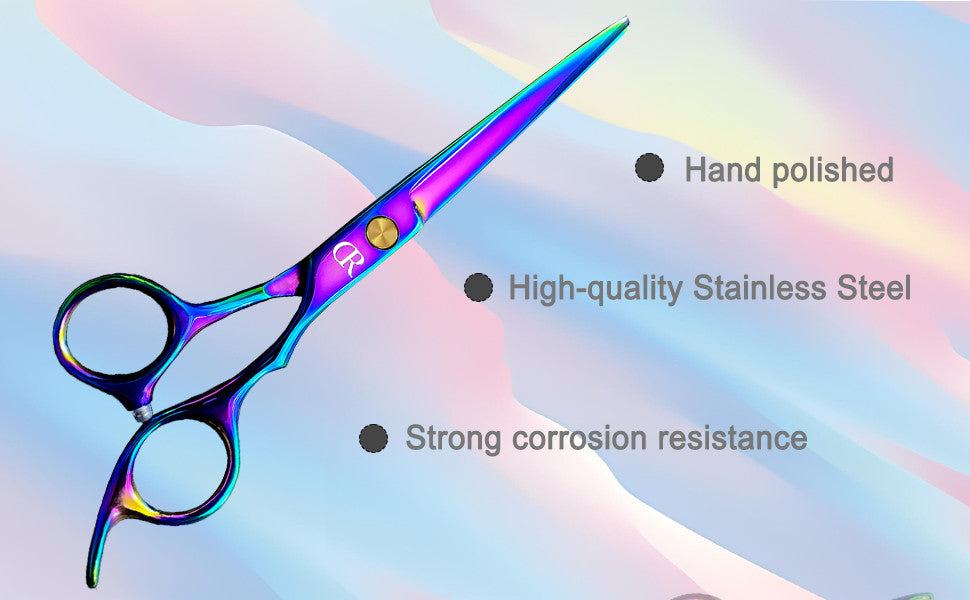 6.5 Inch Professional Hair Cutting Scissors Sharp Blades for Hairdresser