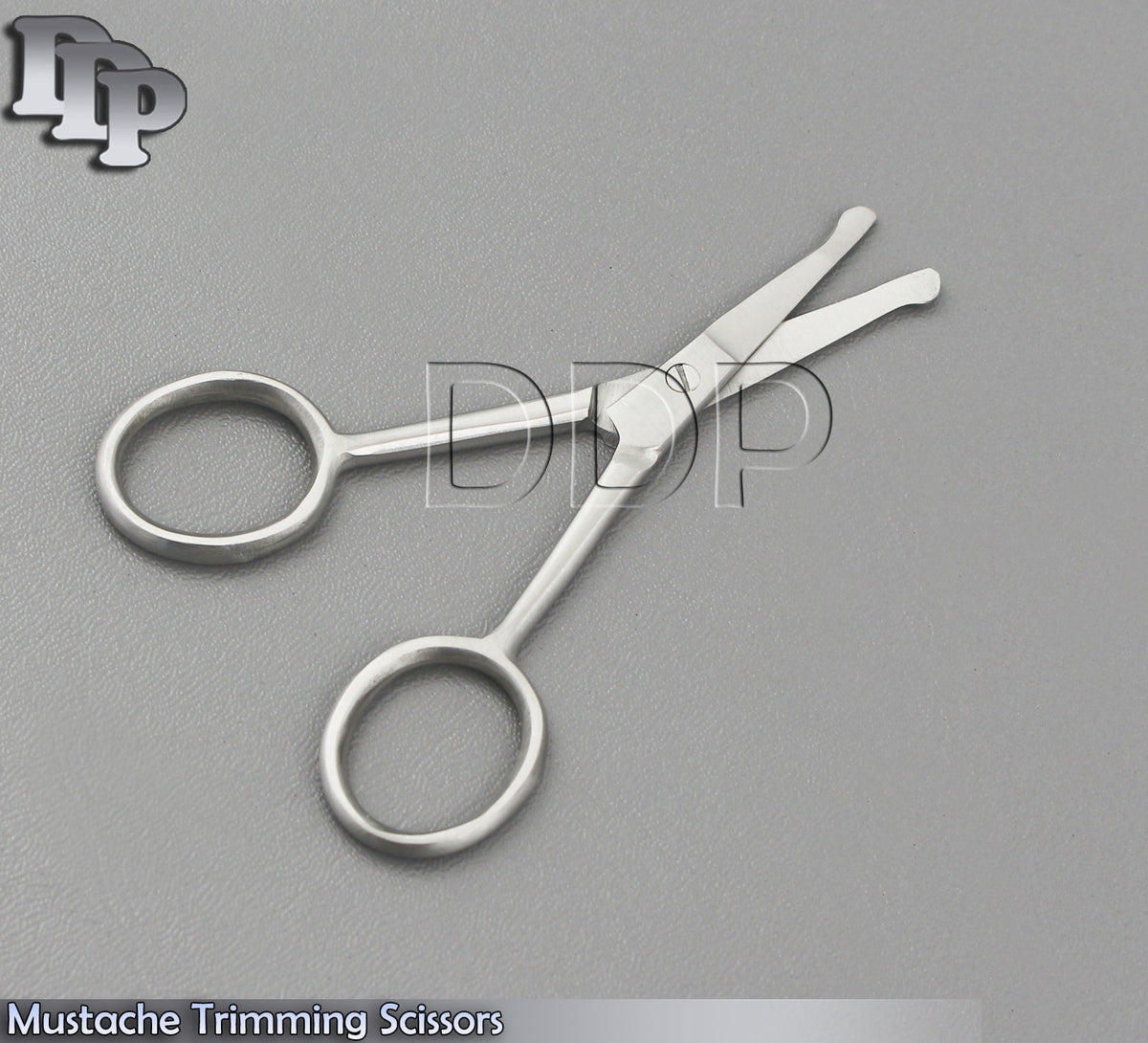 Nose Beard Mustache Trimming Scissors - Facial Hair Cutting Shears for Barber