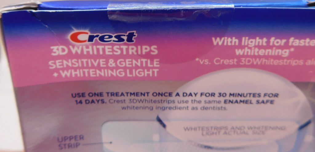 Crest 3D WhiteStrips Sensitive & Gentle 14 Treatments