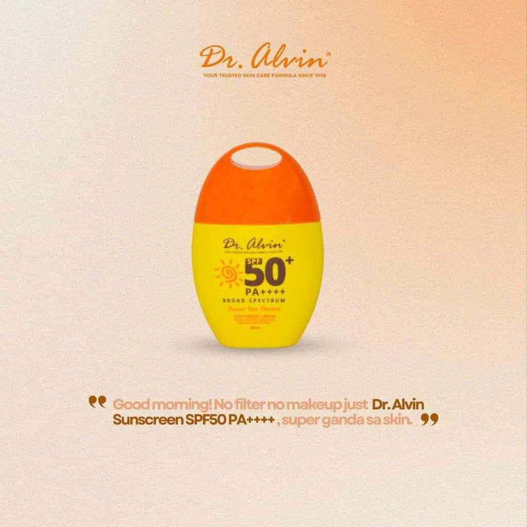 SPF 50 Sunscreen Cream for Face Broad Spectrum UV Protection 50ml