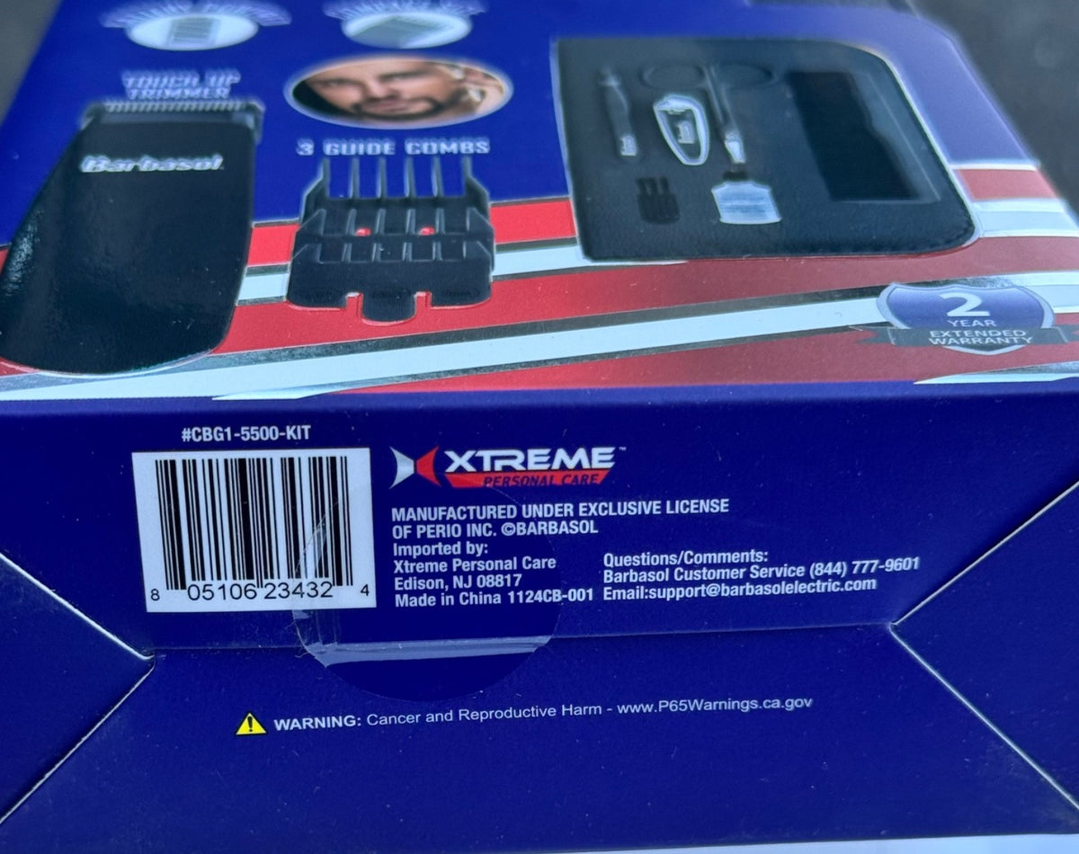 All-In-One Personal Grooming Trimmer Set with Travel Case - 11 Pieces