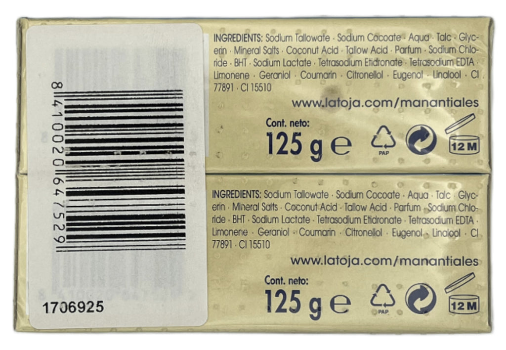 Mineral Bath Soap 6 Bars - 4.4 OZ Each | Moisturizing & Aromatic