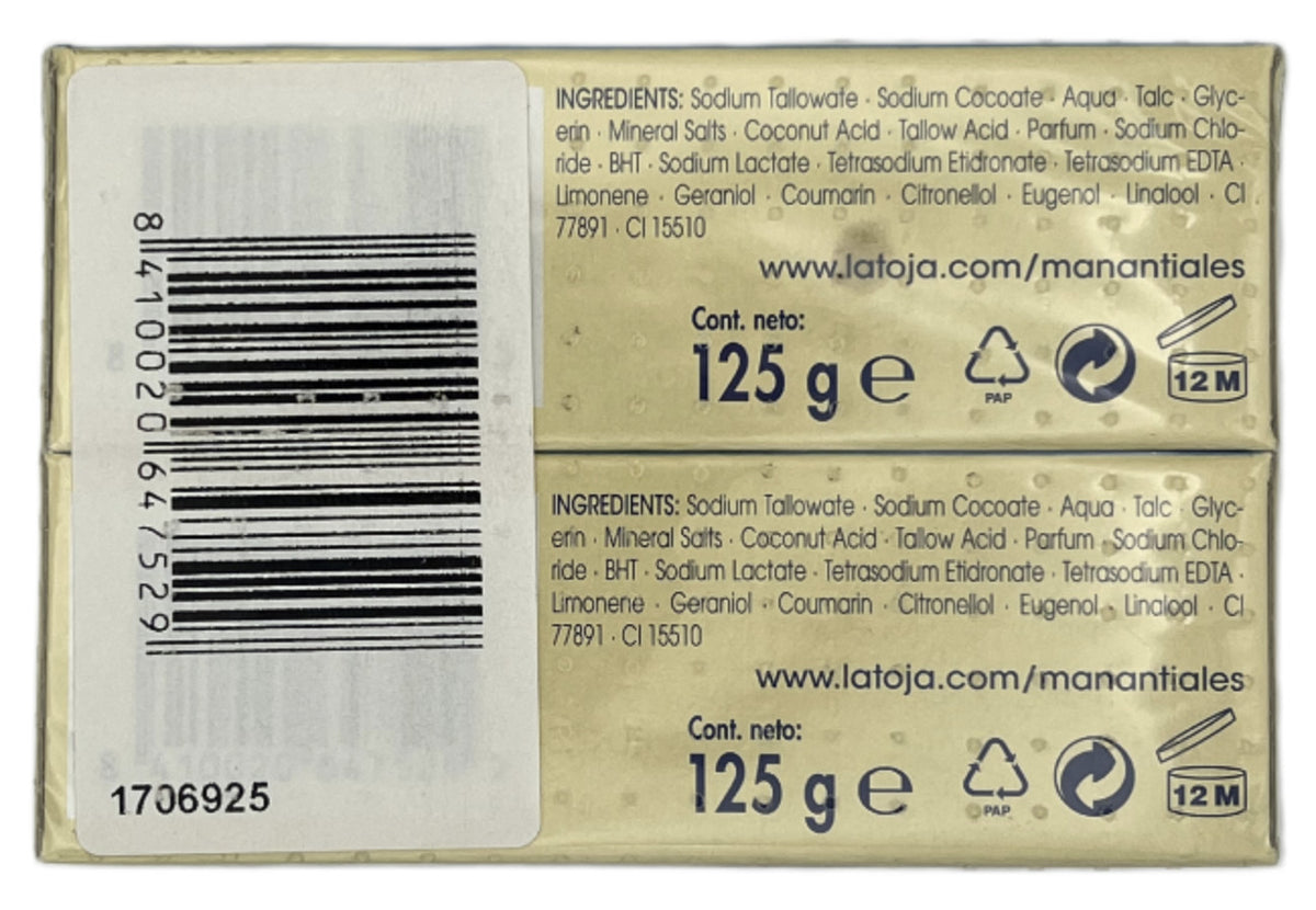 Mineral Bath Soap 6 Bars - 4.4 OZ Each | Moisturizing & Aromatic