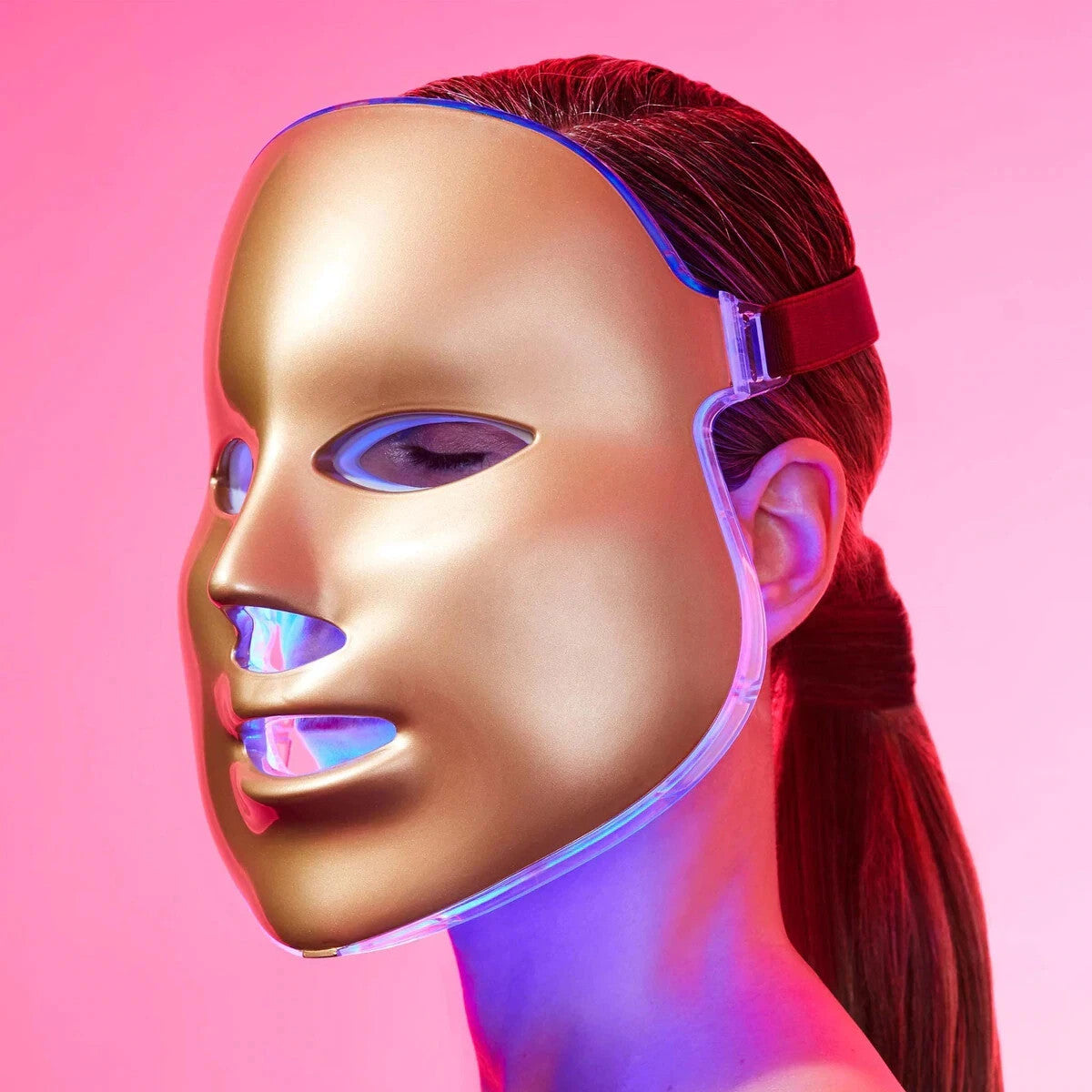 LED Light Therapy Facial Mask for Skin Rejuvenation and Anti-Aging