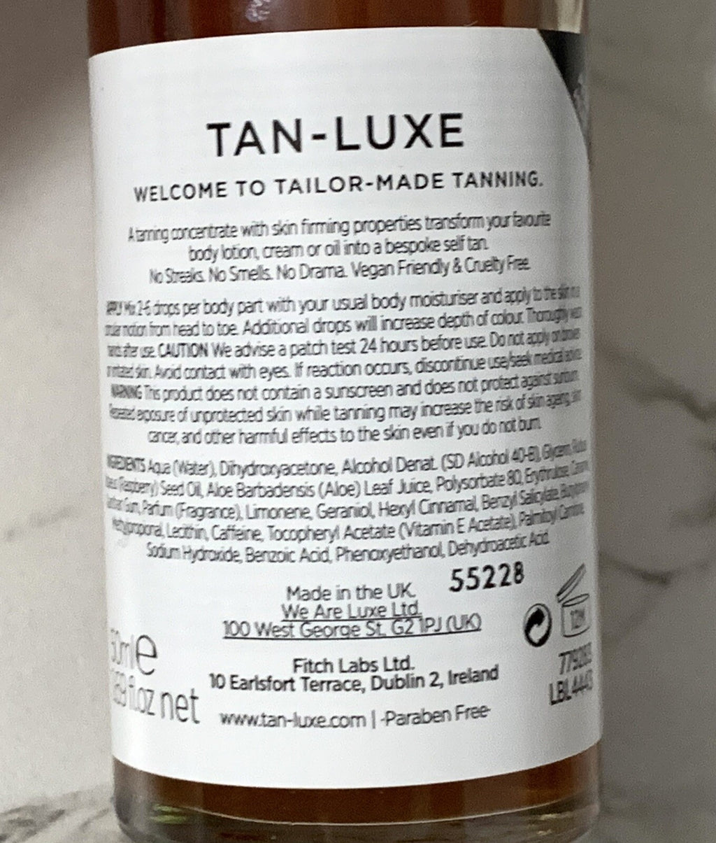 Self Tanner Drops Light Medium - Illuminating Body Tan 50ml