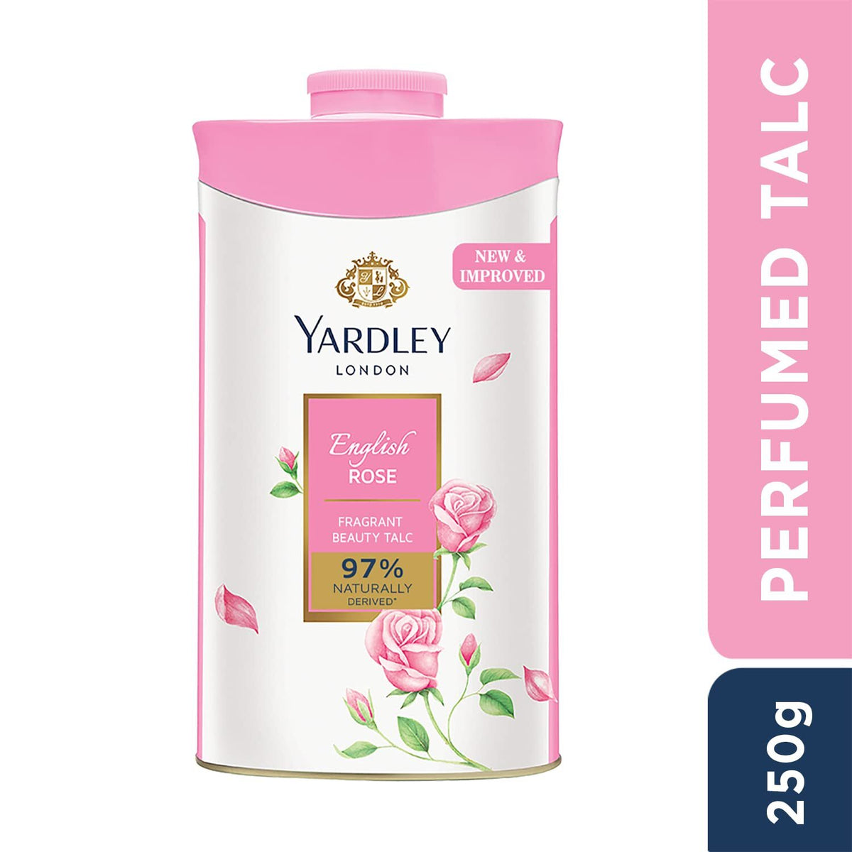 Yardley London Perfumed Talc 250g - Multiple Scents Body Powder