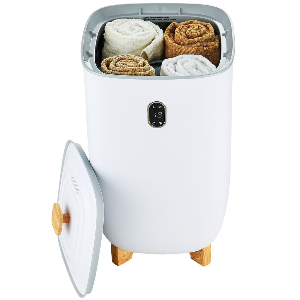 Large Towel Warmer Bucket 35L with LED Screen and Drying Function