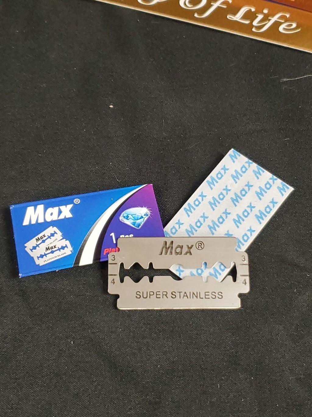 100pcs Stainless Steel Razor Blades Refill Pack for Shaving