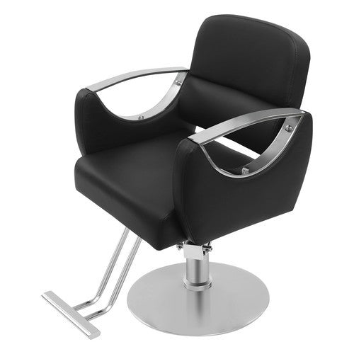 Adjustable Hair Salon Chair with Rotating Seat for Barbers and Stylists