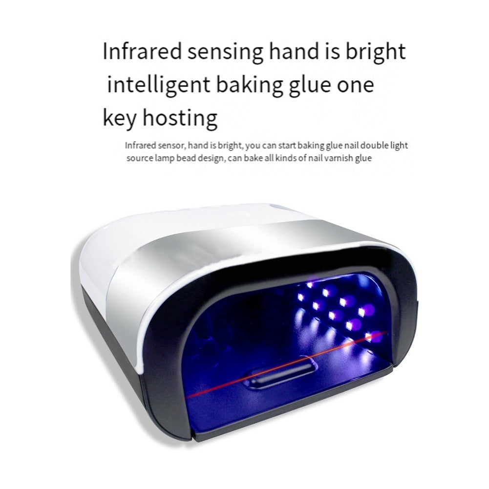 Electric Nail Polish Dryer with Auto Sensor and UV Light - Manicure Equipment
