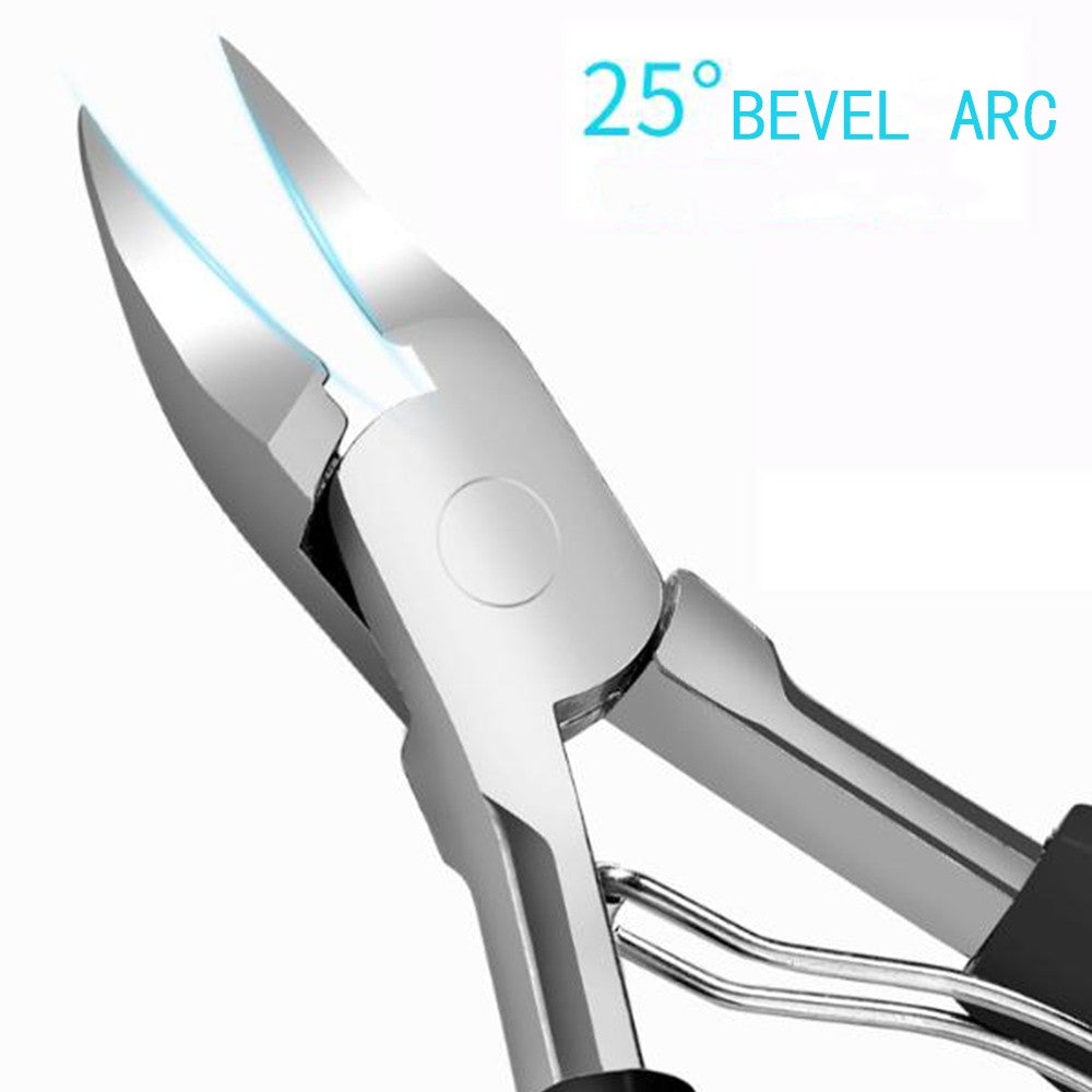 Heavy Duty Stainless Steel Toenail Clippers for Thick Nails - Professional Nail Care