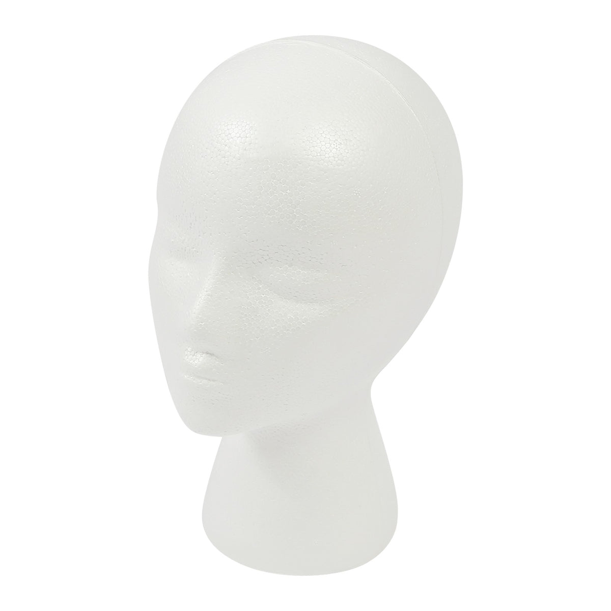 White 11.02-inch Female Mannequin Head for Wig Display and Styling - Set of 12