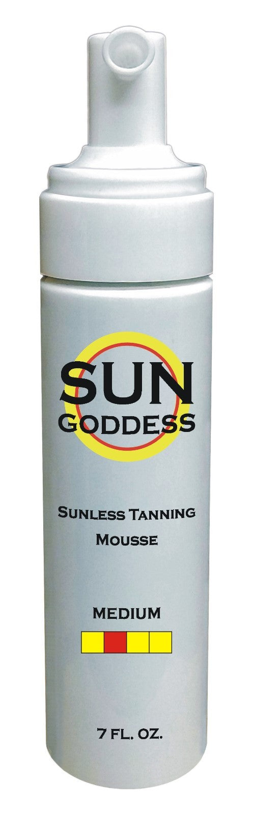 Self Tanning Foam Mousse - Medium Dark Sunless Tanning Lotion with Mitt & Gloves
