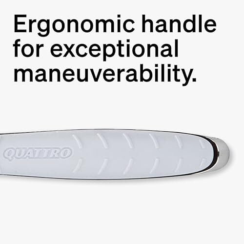 Men's Razor with 16 Blades & Aloe Protection - Titanium & Pivoting Head