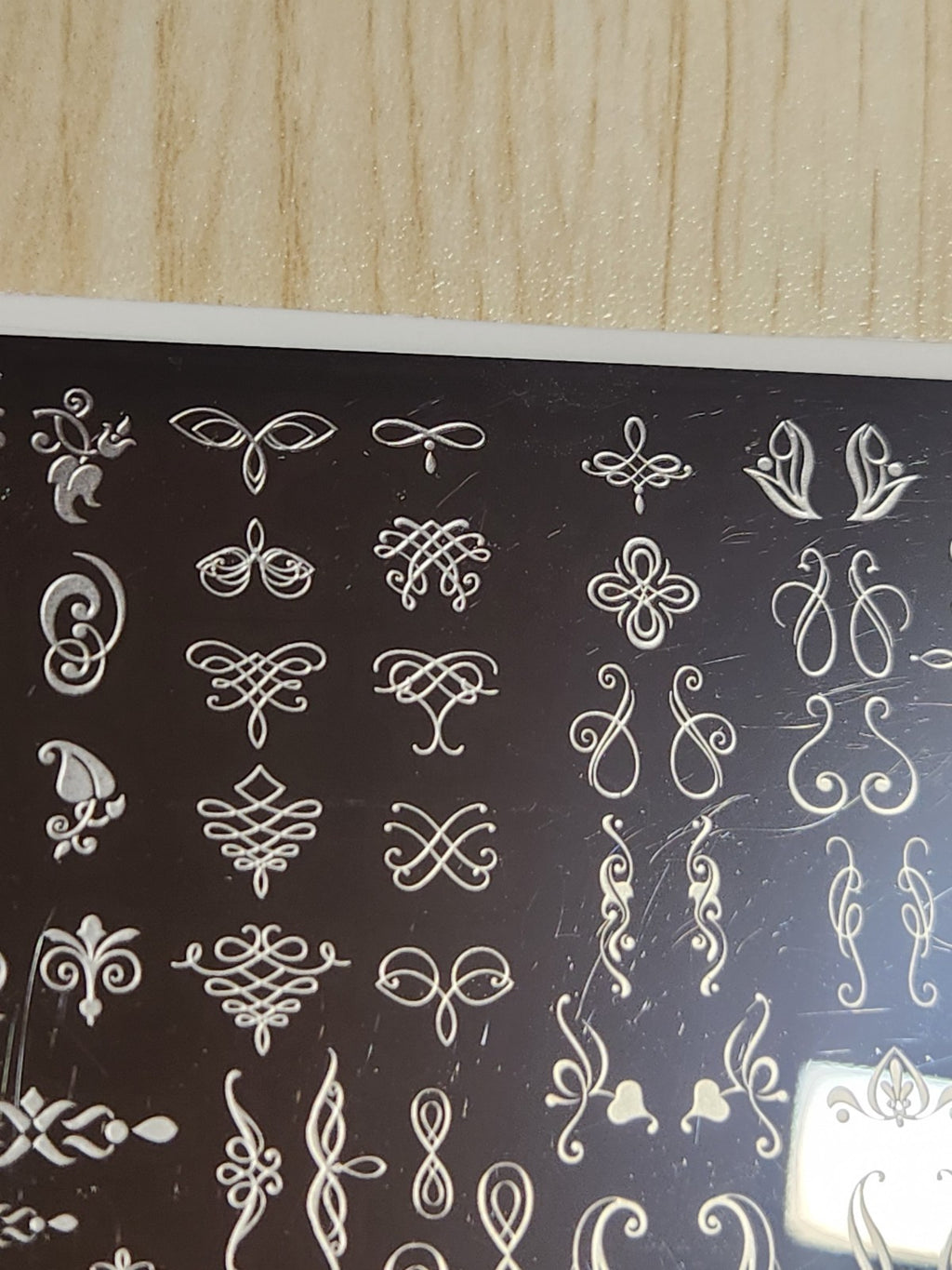 Nail Stamping Plate for Nail Art - UC Flourishes & Ornaments