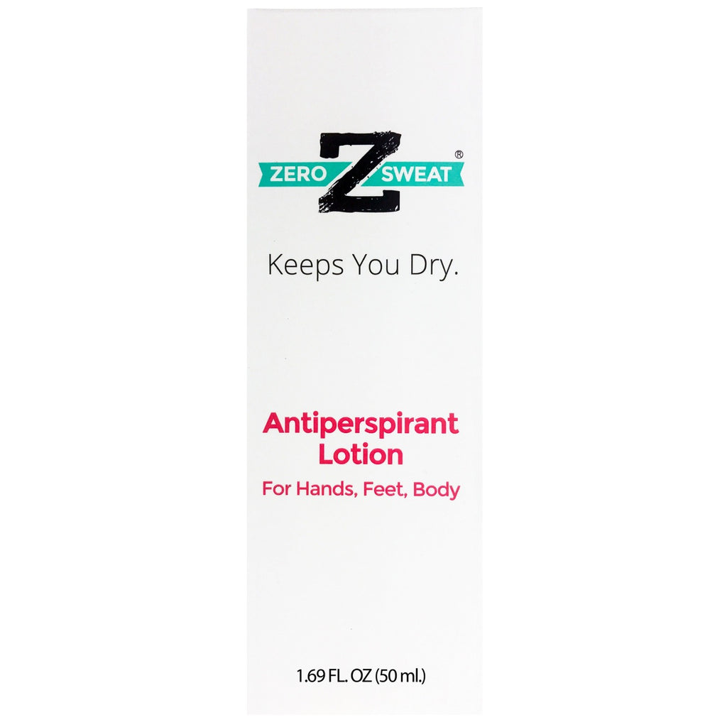 ZeroSweat Clinical Strength Antiperspirant Lotion for Excessive Sweating