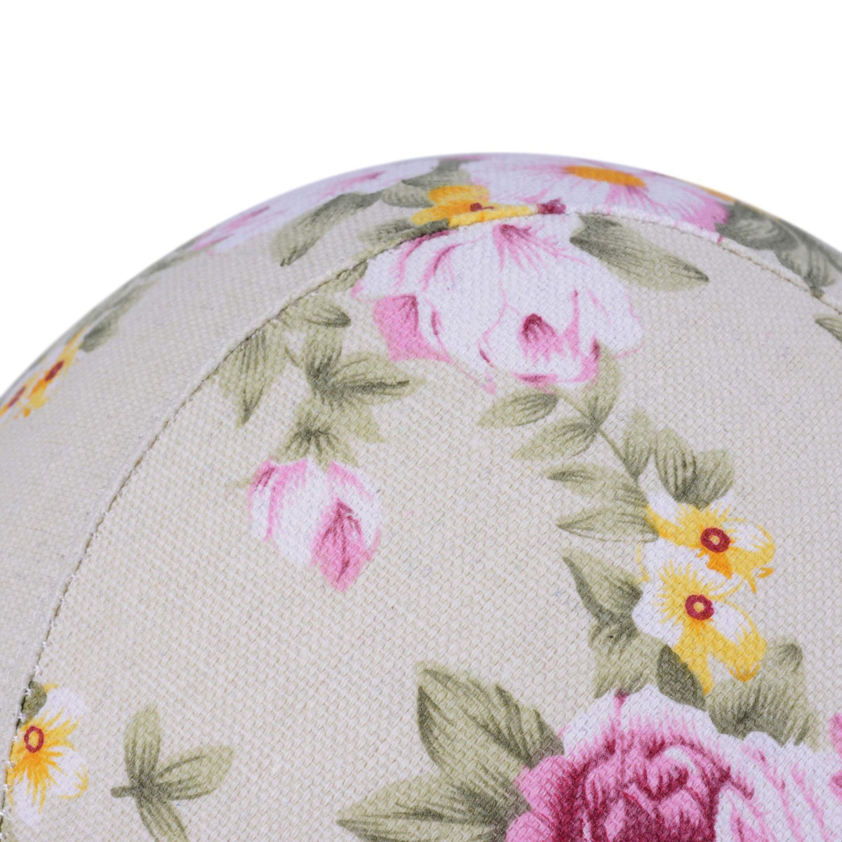 Canvas Mannequin Head for Wig Making and Hair Extensions - Pink Flower
