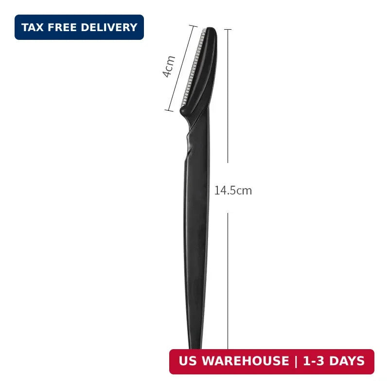 Dermaplane Razor for Face & Eyebrows - 12 Pack Microdermabrasion Tool for Women Men