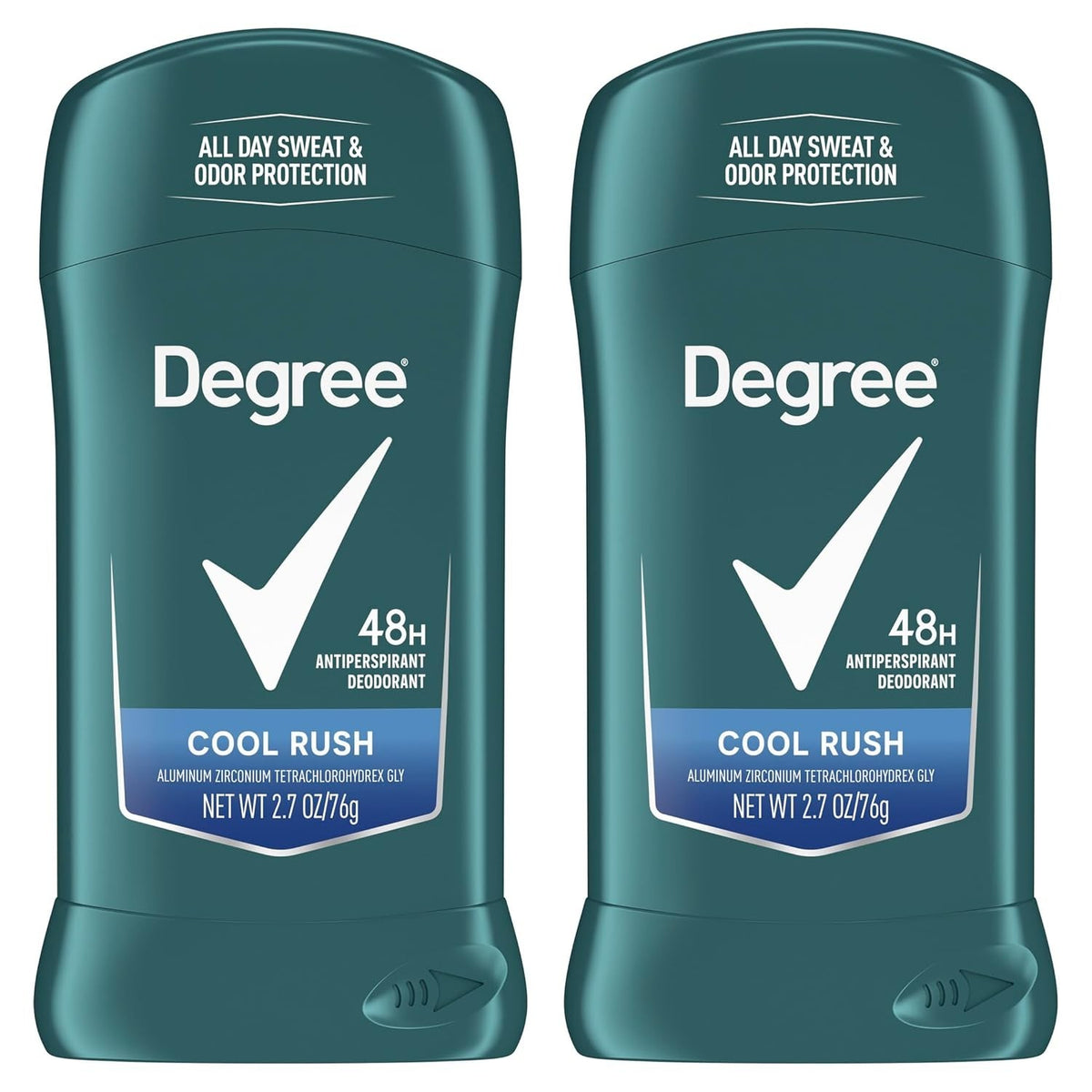 Men's Antiperspirant Deodorant Twin Pack 48-Hour Fresh Cool Rush 2.7 oz