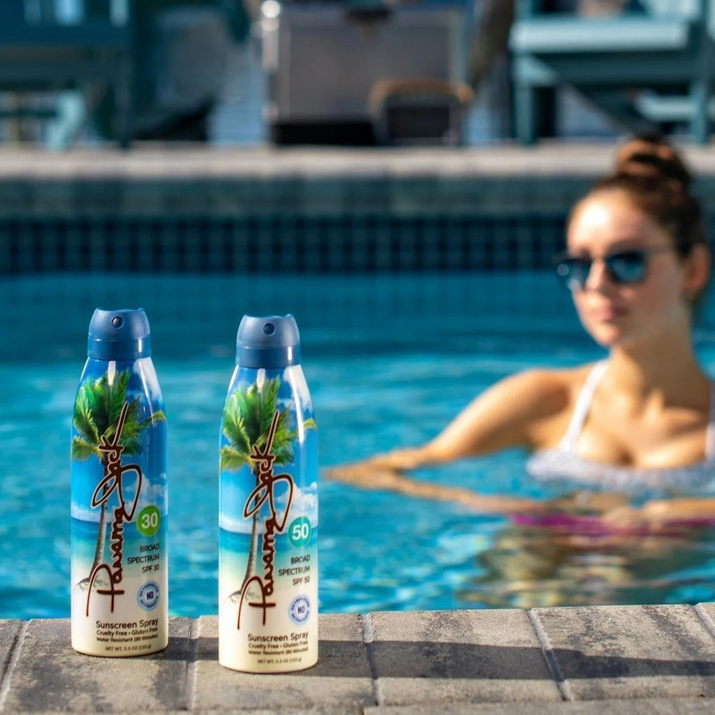 Travel Sunscreen Spray SPF 30 & 50 Duo - Water-Resistant Broad Spectrum Sun Care