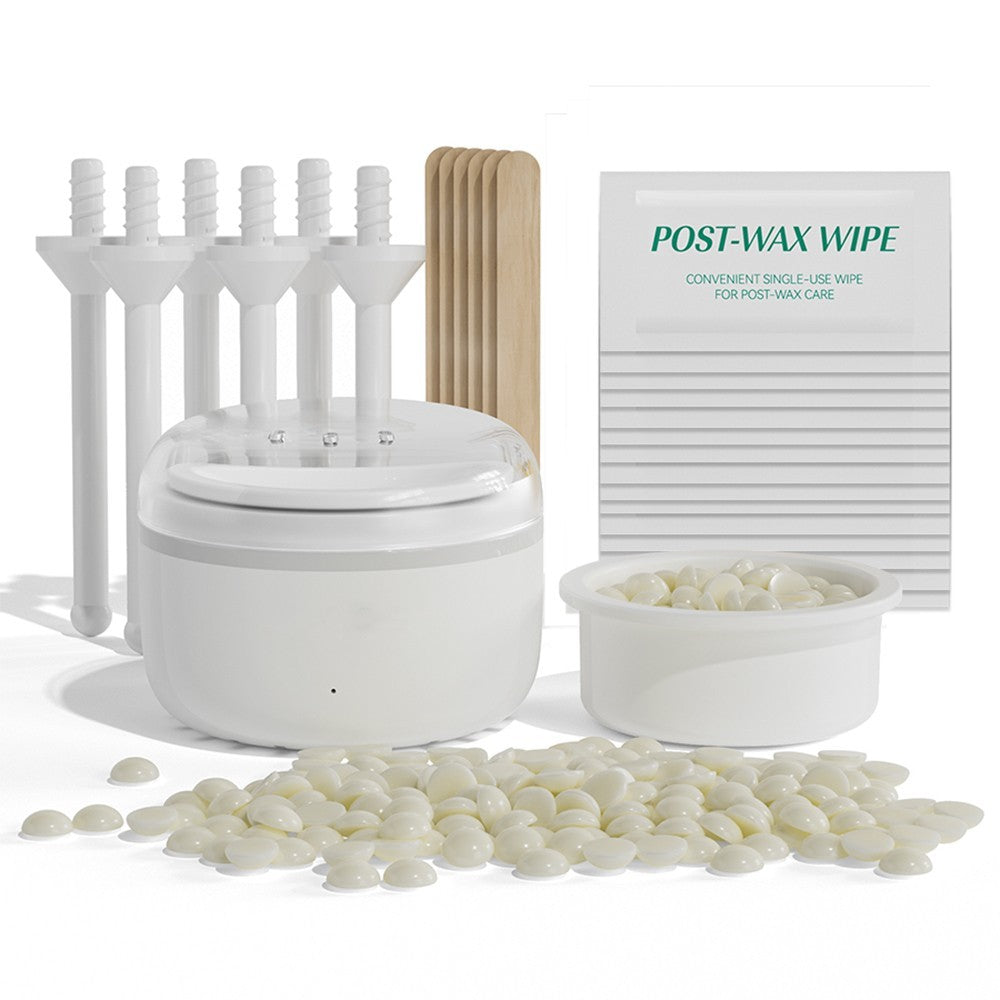 Portable Nose and Ear Wax Removal Kit with Wax Warmer and Accessories