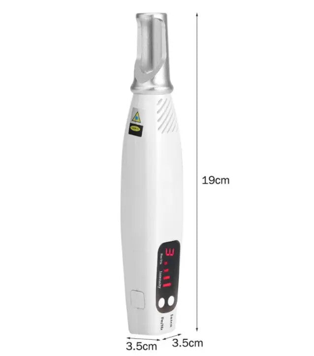 Rechargeable Laser PicoSecond Plasma Pen for Freckle Removal with Red Light Therapy