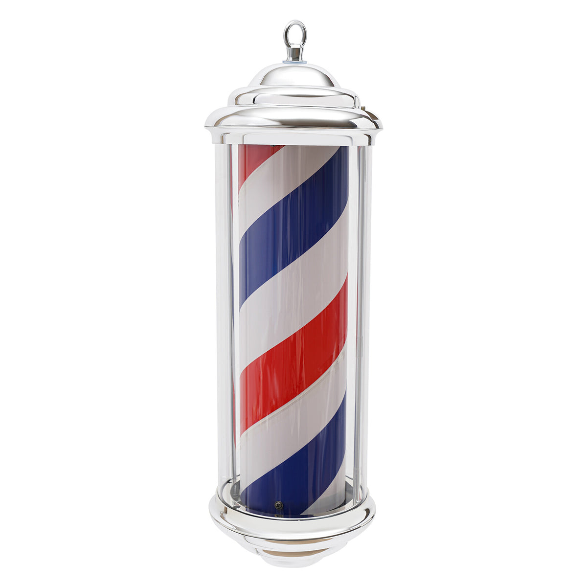 Barber Shop Rotating LED Pole Light Sign Outdoor Indoor Hair Salon Display