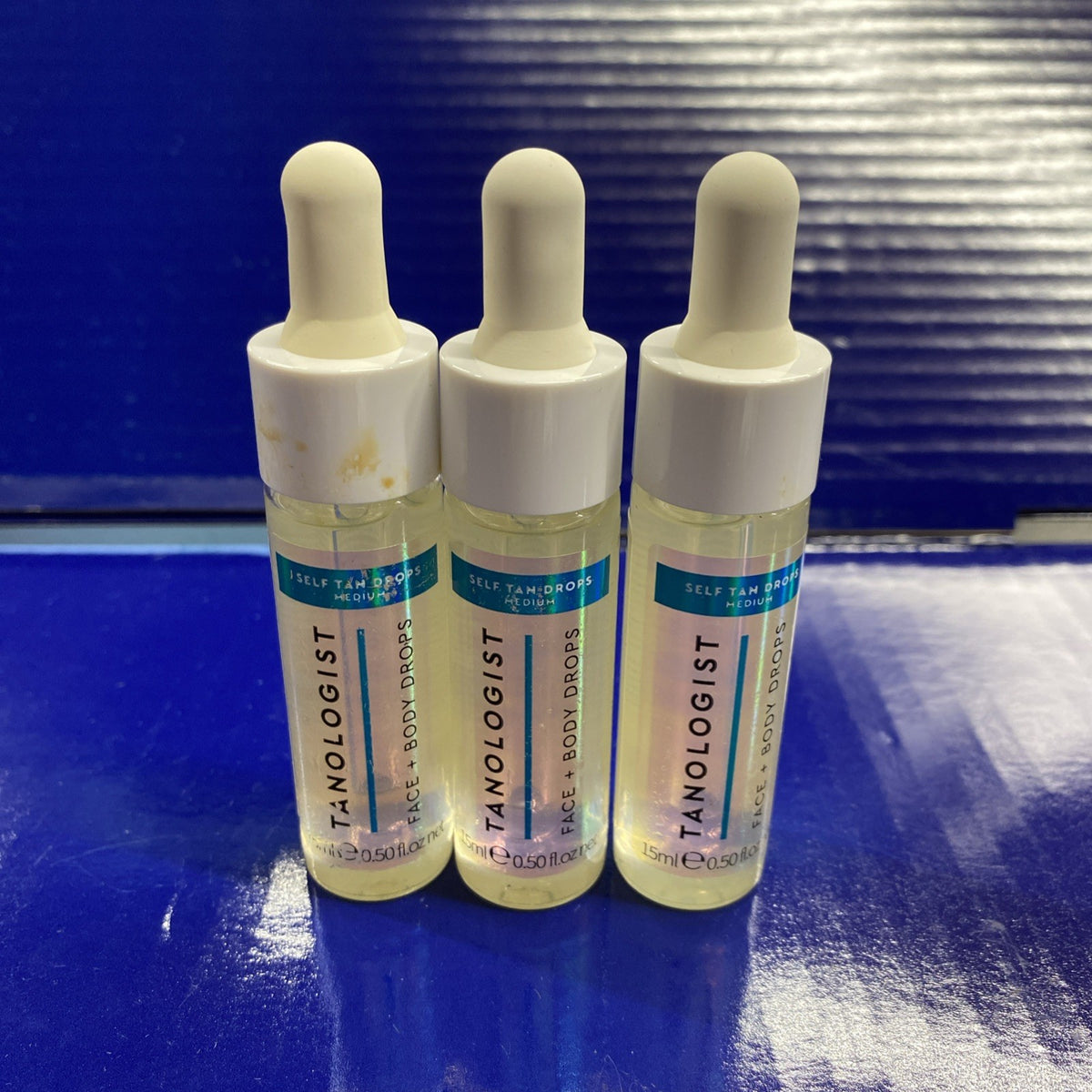 Self Tanning Drops for Face and Body - Medium 3-Pack 0.5 Fl Oz