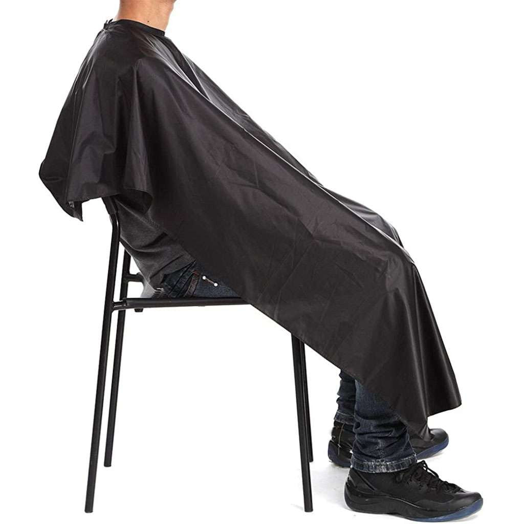 Professional Hair Cutting Cape for Salon & Home Use - Waterproof Nylon Gown