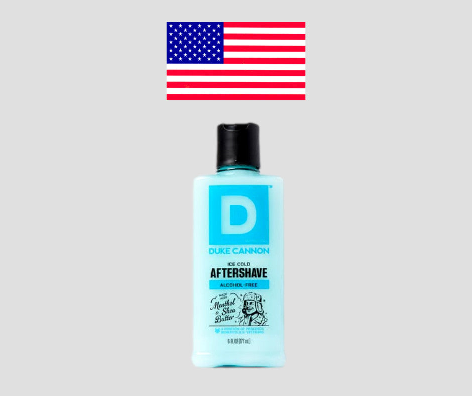 Cooling After-Shave Balm for Men - Aloe, Shea Butter & Menthol, 6oz