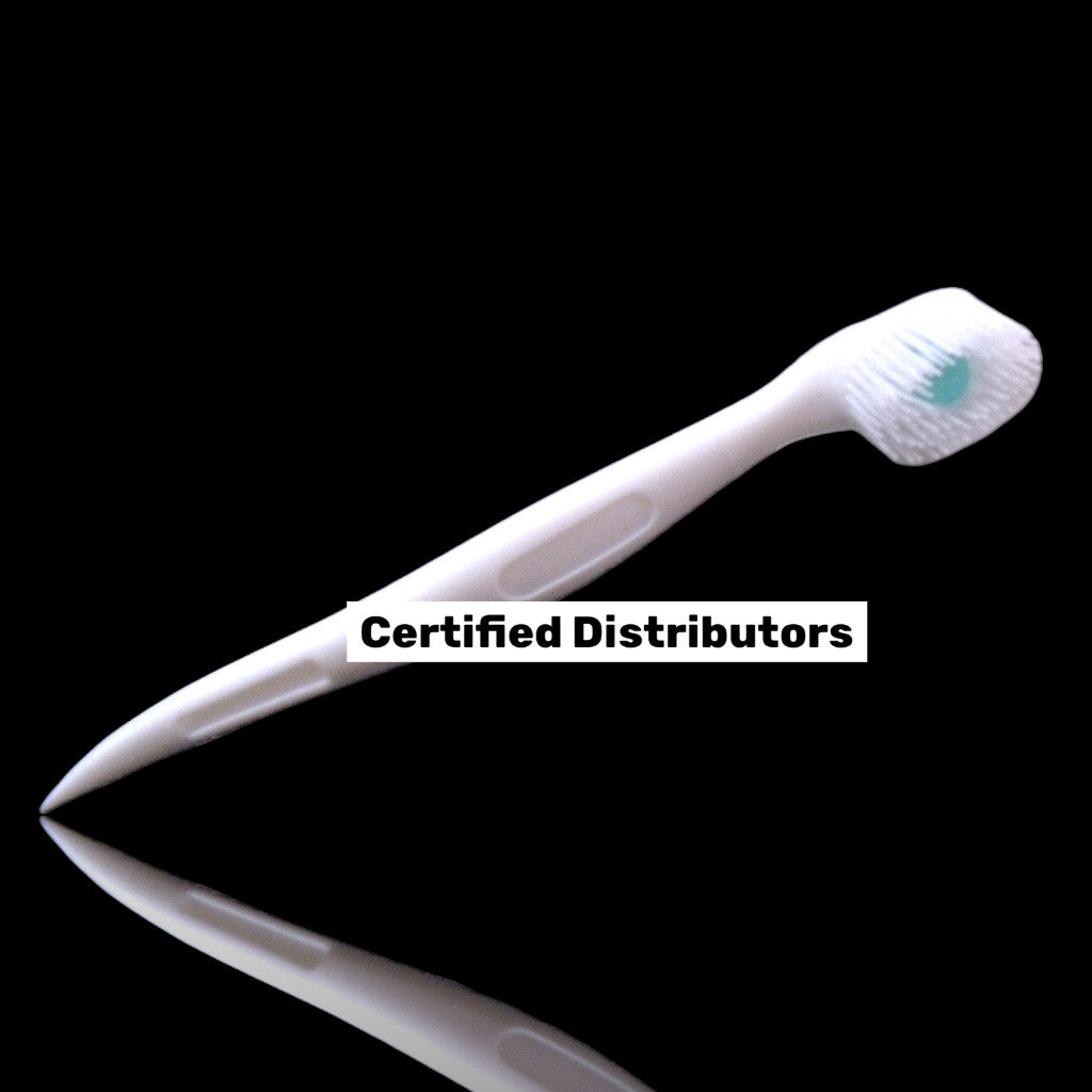 Disposable Mini Toothbrushes with Cleaning Beads Travel No Water - 72 Pack