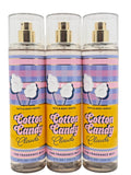 Bath & Body Works Cotton Candy Clouds Fragrance Mist Set - 3 Bottles, 8 oz Each