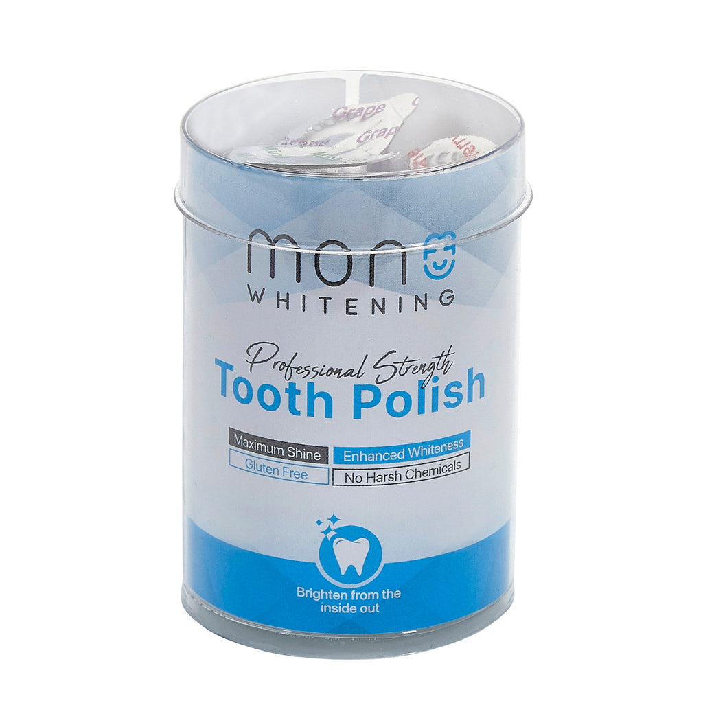 20-Pack Tooth Polishing Paste and Stain Remover with Grit Options - Mint