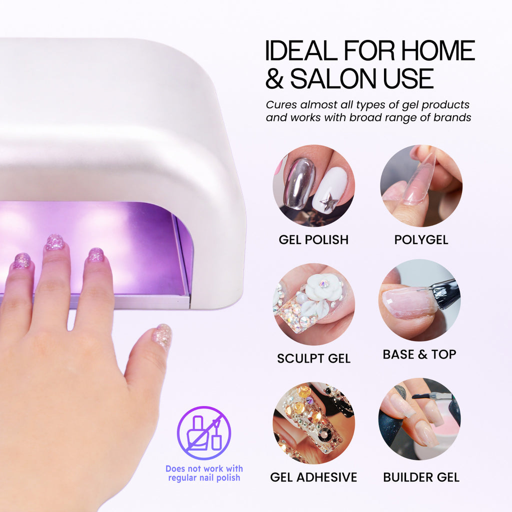 36W UV Nail Curing Lamp Dryer for Manicure Pedicure Shellac Gel