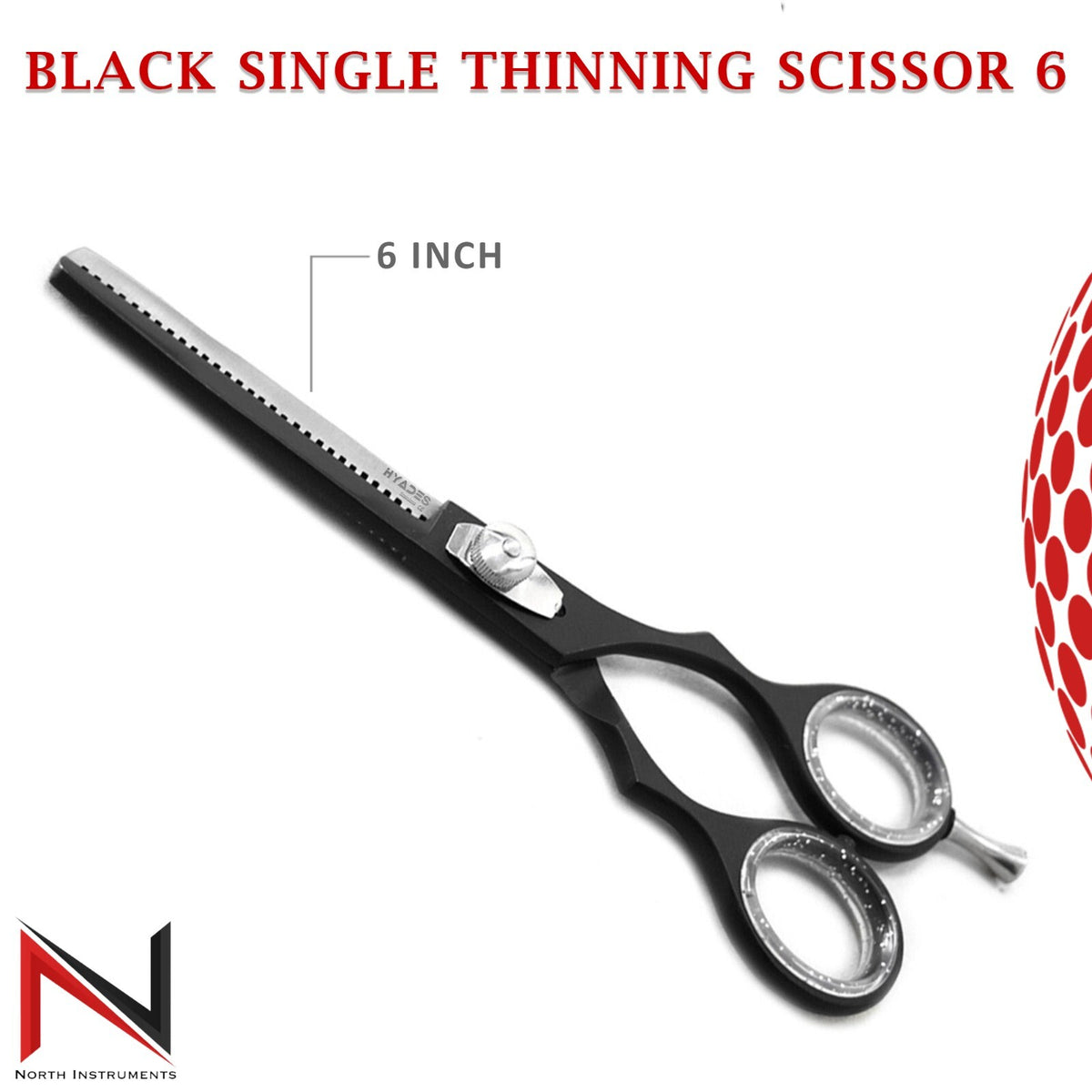 Professional Hair Cutting Thinning Scissors & Razor Set for Barbershop