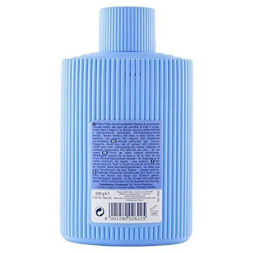 Natural Scented Talc Body Powder - Made in Italy, 7 oz / 200g