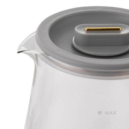 Electric Glass Water Boiler Kettle 1.8L 800W Fast Heating with Digital Temp Control