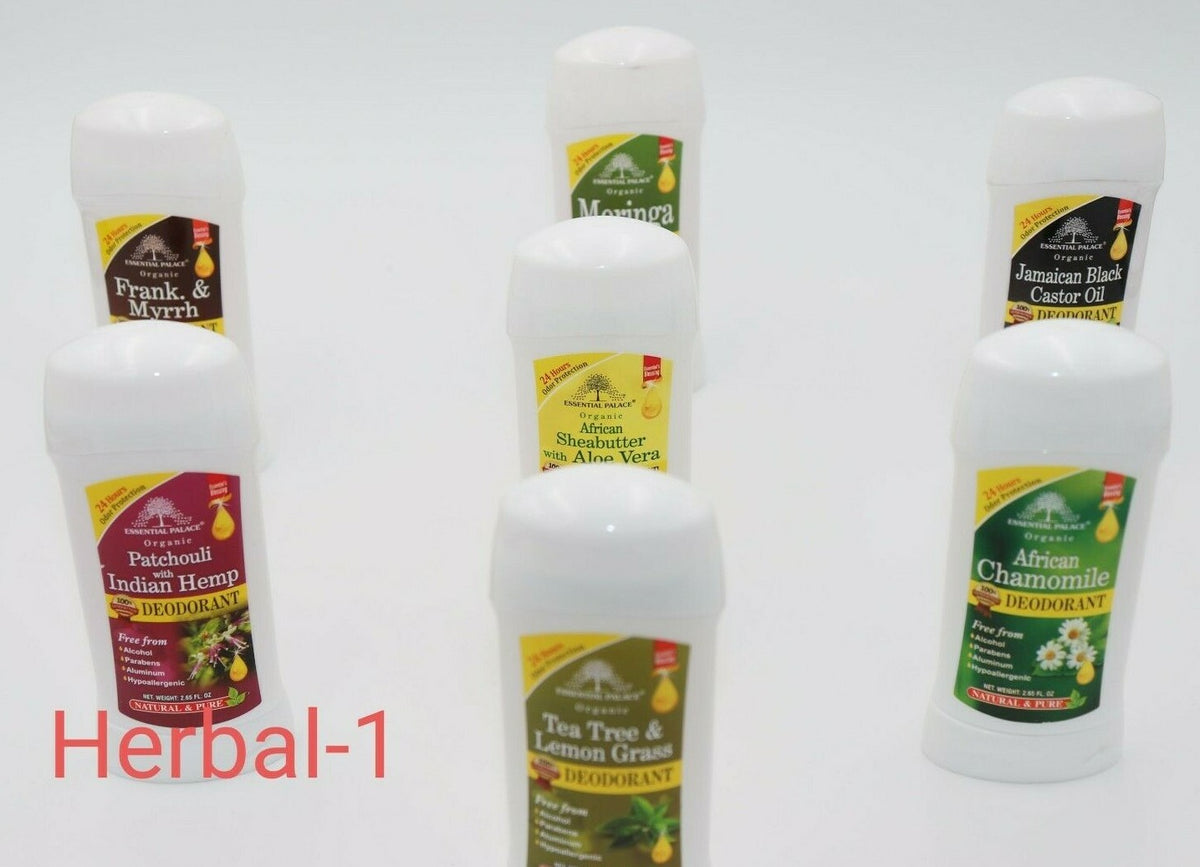Organic Deodorant Natural 24H Odor Protection Alcohol-Free 2.65 oz