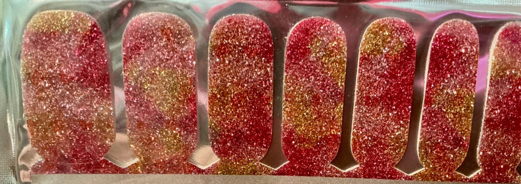 Color Nail Polish Strips 16 Pack - Easy Nail Art & Manicure