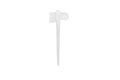 Denture Toothbrush Two-Sided Clear Handle 144 Pack - Oral Care
