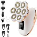 Cordless Women Rotary Electric Shaver for Painless Hair Removal Legs Face Bikini