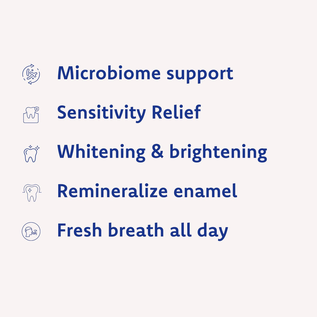 Nano Hydroxyapatite Toothpaste for Sensitive Teeth - Mild Mint Travel Size