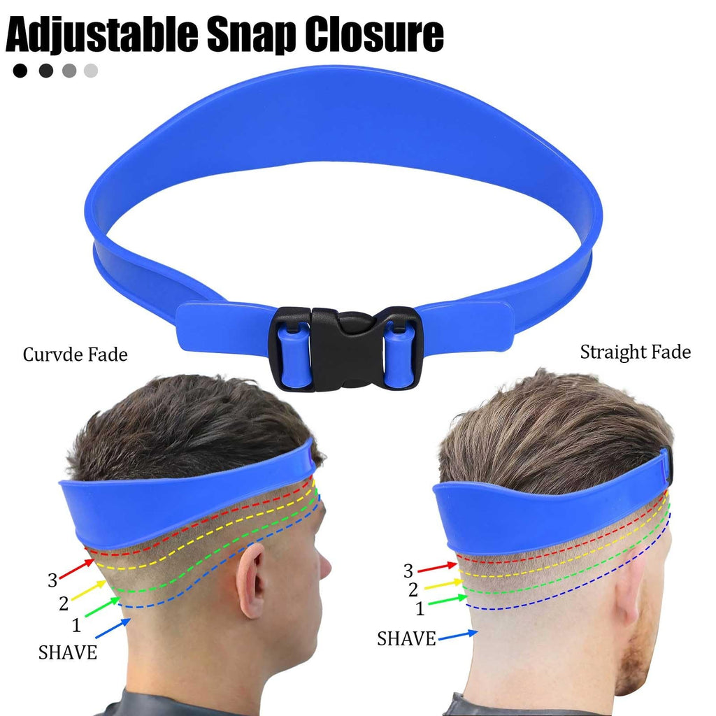 Professional Hair Trimming Guide Neckline Shaving Template for DIY Haircut