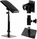 Height Adjustable Tattoo Armrest Stand with PU Leather Cover