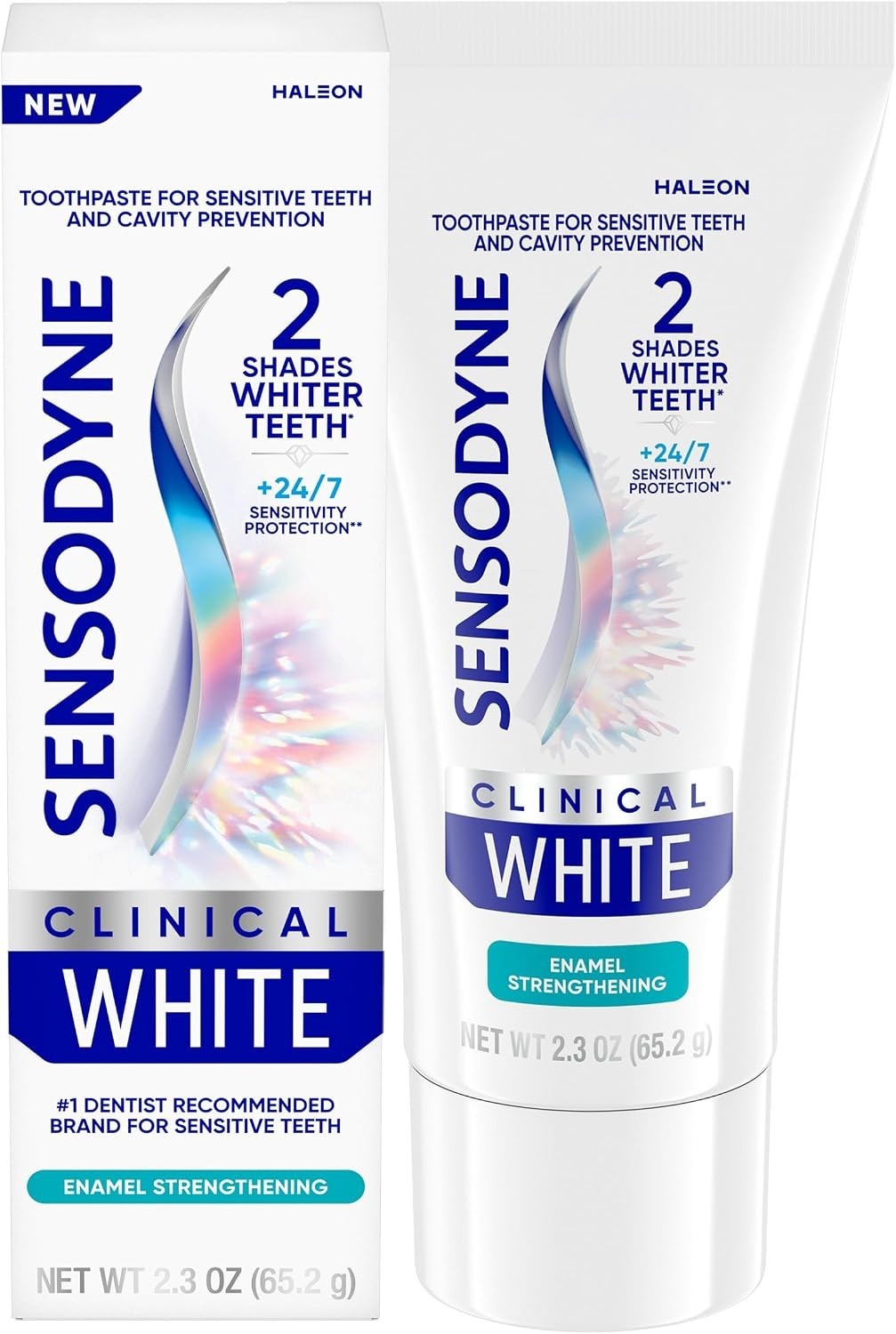 Fluoride-Free Whitening Toothpaste for Sensitive Enamel - 2.3 oz