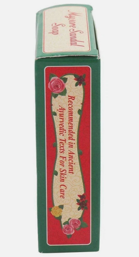 Natural Mysore Sandal Soap 150g Pack of 2 - Pure Sandalwood Bath Bar