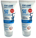 2X Blue Lizard Sensitive SPF 50+ Mineral Sunscreen Lotion - 3 Oz Each, Exp 01/26