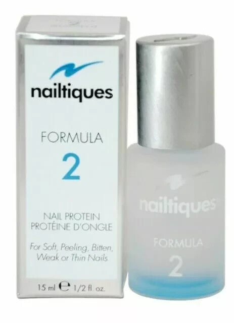 Nailtiques Formula 2 Nail Strengthener - 0.5 oz | Strengthens & Repairs Nails