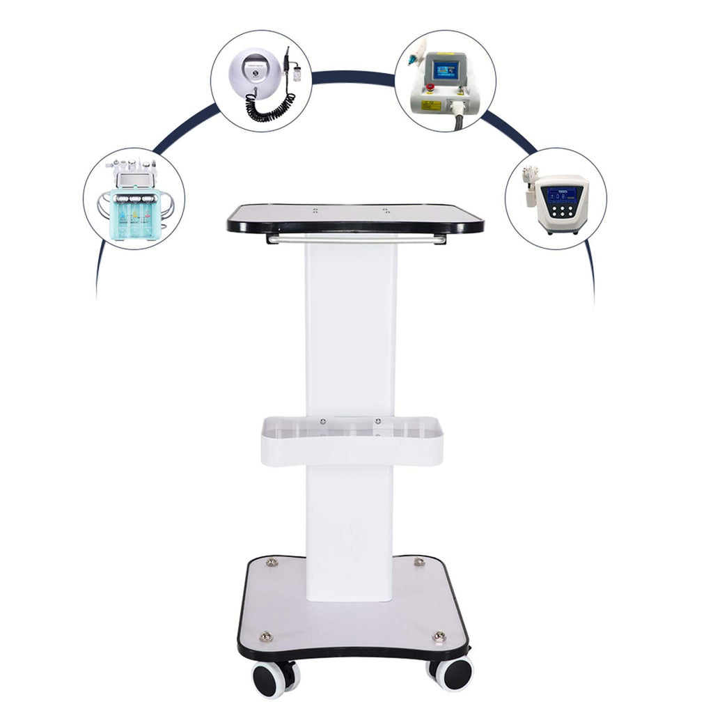 3-Tier Rolling Esthetician Cart for Spa Salon Beauty Equipment Storage